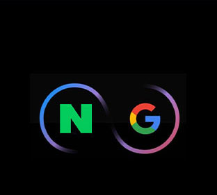 N사 G사 검색량 No.1